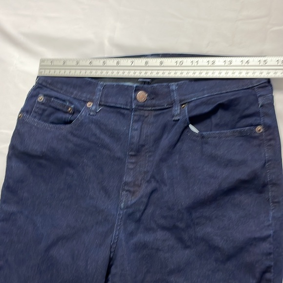 Women’s size 12 Calvin Klein high rise skinny fit repreve ankle blue jeans - Picture 5 of 11